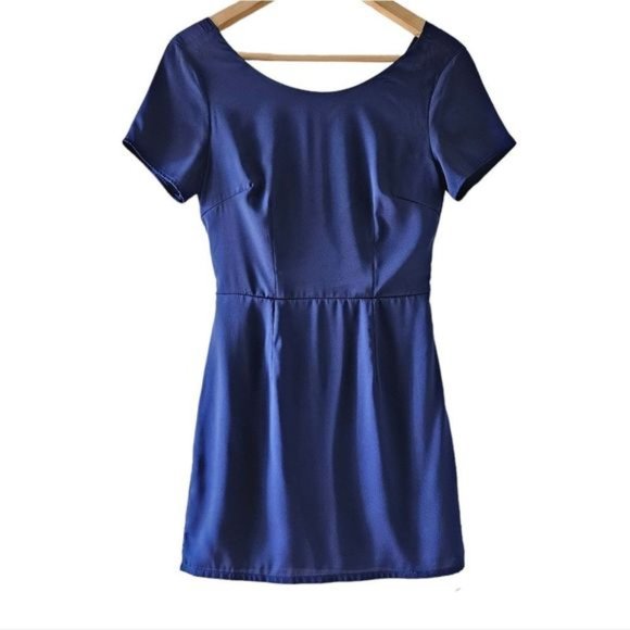 Tobi Callback Mini Dress Blue Size Small. - Picture 6 of 15